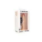 RealRock Model 23 cm – Wibrująca maszyna intymna z pilotem, anatomiczna, beżowa