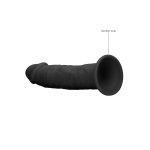 RealRock Ultra silikonowy model intymny 15 cm z przyssawką, podwójna gęstość, cielisty