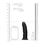 RealRock Ultra silikonowy model intymny 15 cm z przyssawką, podwójna gęstość, cielisty