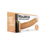 RealRock Hollow Strap-On 20,5 cm – Wibrujący pas z regulacją i kontrolerem