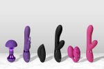 Vive Aika – Podwójny system wibracji z pilotem, 2 silniki, 100 ustawień, silikon medyczny