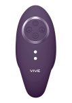 VIVE Aika – Wibrujące jajka podwójne, 2 silniki, pilot, 100 kombinacji, fioletowe