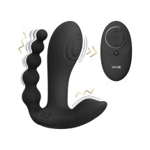 Vive Kata – Fioletowy model z trzema silnikami F1, pilot USB, 1000 kombinacji, silikon medyczny