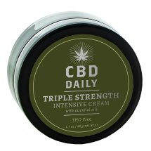Earthly Body CBD Triple Strength – Krem do skóry 48 g, intensywna pielęgnacja z CBD