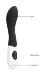 GC by Shots Bend – silikonowy wibrator ergonomiczny, 10 trybów, 19 cm, medyczny silikon