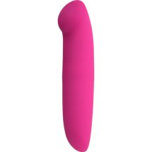 Shots GC Mini Kompaktowy Masażer Pocisk 13 cm, srebrny ABS, regulacja przekręcaniem