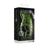 Ouch! Lina fluorescencyjna 10 m – świecąca w ciemności, zielona, miękka przędza