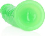 RealRock Model Glow in the Dark 15,5 cm – świecąca anatomiczna powierzchnia, stabilna przyssawka