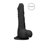 RealRock Model 17 cm z anatomiczną podstawą – Skin TPE, realistyczna powierzchnia