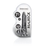 RealRock Model 17 cm z anatomiczną podstawą – Skin TPE, realistyczna powierzchnia