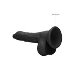 RealRock Model 17 cm z anatomiczną podstawą – Skin TPE, realistyczna powierzchnia