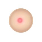 Shots S-Line Mydło dekoracyjne w kształcie piersi – okrągły model 7,3 cm