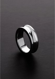 Shots Steel Ring stalowy pierścień intymny – zaokrąglone rogi 15x45 mm