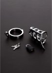 Steel Power Tools – klatka zabezpieczająca 45 mm, stal nierdzewna, chromowana powierzchnia