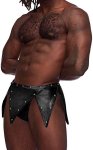 Male Power Gladiator LXL stylizowany pas z elementami metalowymi kolekcja Fetish