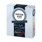 Mister Size Pure Feel – zestaw prezerwatyw testowych 53/57/60 mm, 3 sztuki