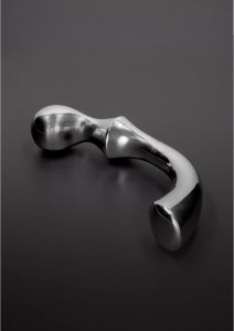 Steel masażer punktu G, stal nierdzewna, zakrzywiony model, ergonomiczny