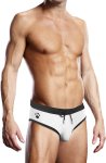 Prowler Swim Briefs białe S męskie figi kąpielowe, szybkoschnący materiał