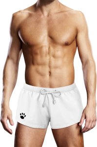 Prowler Swim Trunk White M bokserki kąpielowe męskie, szybkoschnące, biały