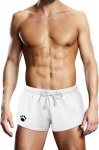 Prowler Swim Trunk White S bokserki kąpielowe męskie, szybkoschnące, biały