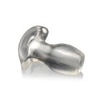 XR Brands Tunnel Plug L - podświetlany ekspander anatomiczny LED, transparentny TPE