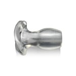 XR Brands Tunnel Plug L - podświetlany ekspander anatomiczny LED, transparentny TPE