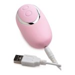 XR Brands Pleasure Pulse silikonowy stymulator pulsacyjny, 7 trybów, IPX5, fioletowy