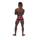 Male Power Mini Short XL Sport Mesh czarne szorty z siateczki, kontrastowe paski