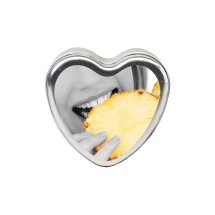 Earthly Body Heart Massage Candle 113g świeca do masażu ananasowa, naturalne oleje
