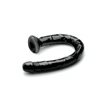 XR Brands Realistic Snake model 19 – elastyczny model 48 cm, czarny, z przyssawką