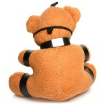 XR Brands Keychain Misiu BDSM jasnobrzoskwiniowy, brelok 4,2 cala, ozdobna obroża