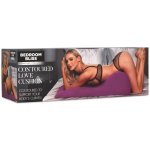 XR Brands Contoured Love poduszka profilowana, ergonomiczna, pianka HD, szara