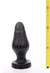 Hung System Corny 22,5 cm – anatomiczny korek z systemem mocowania, czarny