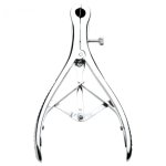 XR Brands Instrument diagnostyczny analny – regulowany stalowy model z blokadą