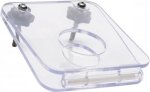 XR Brands Master Series – akrylowa prasa intymna regulowana, transparentna konstrukcja