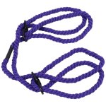 Doc Johnson Bind Tie – lina konopna do krępowania, mankiety 6mm, szybkie zakładanie