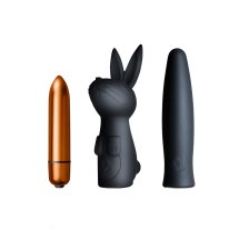 CalExotics Silhouette Dark Desires 3-częściowy zestaw urządzeń intymnych, silikon/ABS