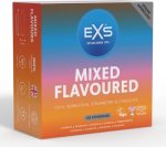 EXS Mixed Flavoured prezerwatywy smakowe 48 szt., lateksowe, różne aromaty