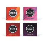 EXS Mixed Flavoured prezerwatywy smakowe 48 szt., lateksowe, różne aromaty