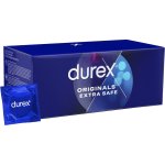 Durex Extra Safe 144 szt. prezerwatywy grubsze, dodatkowo nawilżone, Easy-On