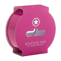 Ouch! Non-Sticky Tape 17,5 m – elastyczna taśma wiążąca, nieprzylepna czarna