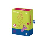 Satisfyer Bold Finger masażer na palec, silikon medyczny, wodoodporny, 12 programów