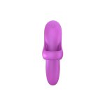 Satisfyer Bold Finger masażer na palec, silikon medyczny, wodoodporny, 12 programów