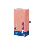 Satisfyer Heated Thrill zakrzywiony model z funkcją podgrzewania, 12 programów, fioletowy