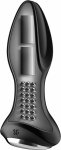 Satisfyer Rotator Plug 2+ wibrująca wtyczka z funkcją rotacji, Bluetooth, silikon medyczny, IPX7