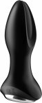 Satisfyer Rotator Plug 2+ wibrująca wtyczka z funkcją rotacji, Bluetooth, silikon medyczny, IPX7