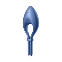 Satisfyer Bullseye pierścień wibrujący regulowany, silikon medyczny, aplikacja, czarny