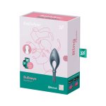 Satisfyer Bullseye regulowany pierścień wibrujący, silikon medyczny, aplikacja, czarny