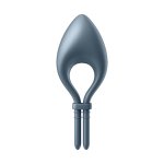 Satisfyer Bullseye regulowany pierścień wibrujący, silikon medyczny, aplikacja, czarny