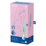 Satisfyer Air Pump Vibrator 5 Connect App – model powiększany, sterowanie aplikacją, fioletowy